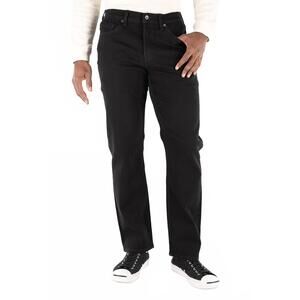 NEW DEVIL-DOG relaxed fit straight leg jean in black